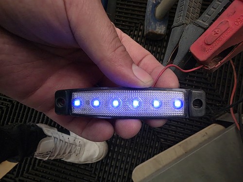 Volts bleu led feux - ,