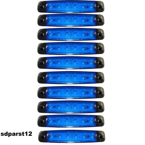 Volts bleu 6 led feux - x,