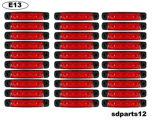24v rouge led feux - 24v, de