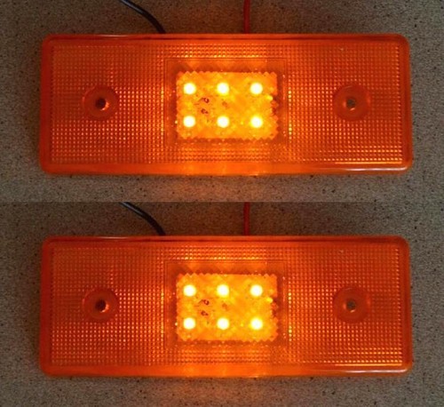 Pcs 12v amber - pcs, lights