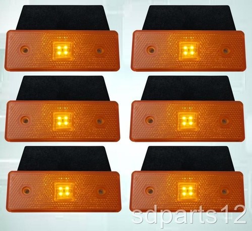 Led orange feux gabarit a - 6, de