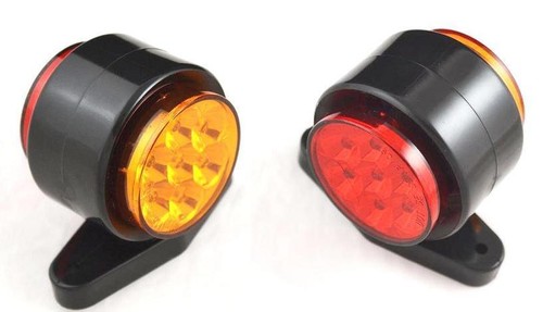 Rouge ambre 24v - rouge, led